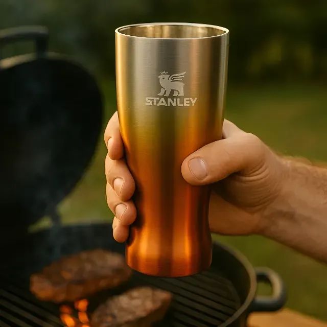 Pilsner Glass Happy Hour Stanley Amber Haze | 444ml - Foto 4