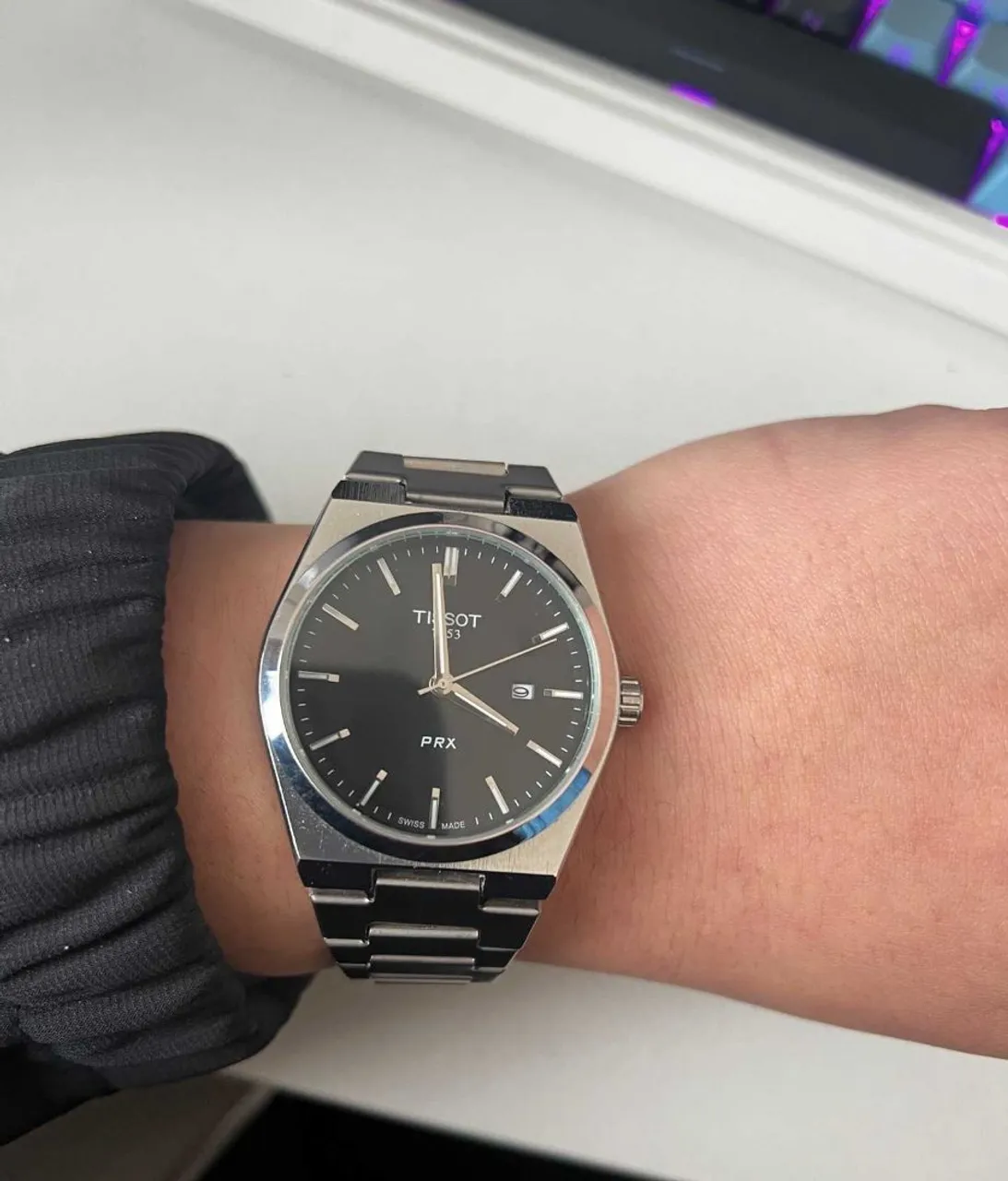Relógio clássico Tissot Prx