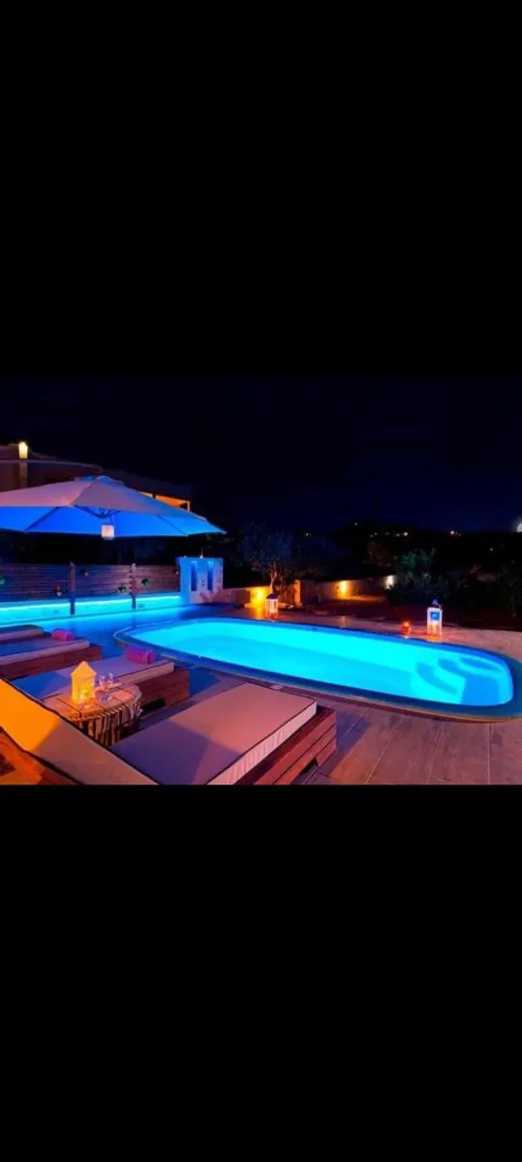 Piscina em área externa
