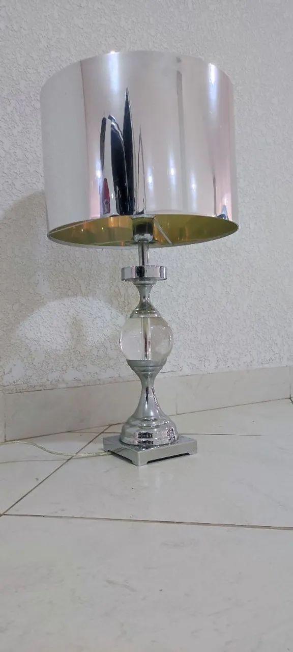 Abajur de Cristal Bella - Lustres Irie