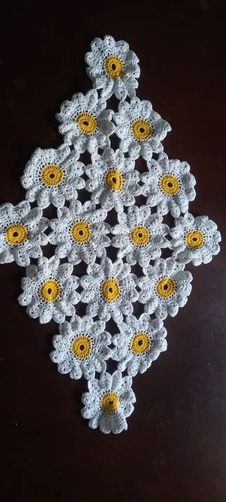 Toalhas em  Crochê Flores - Foto 2