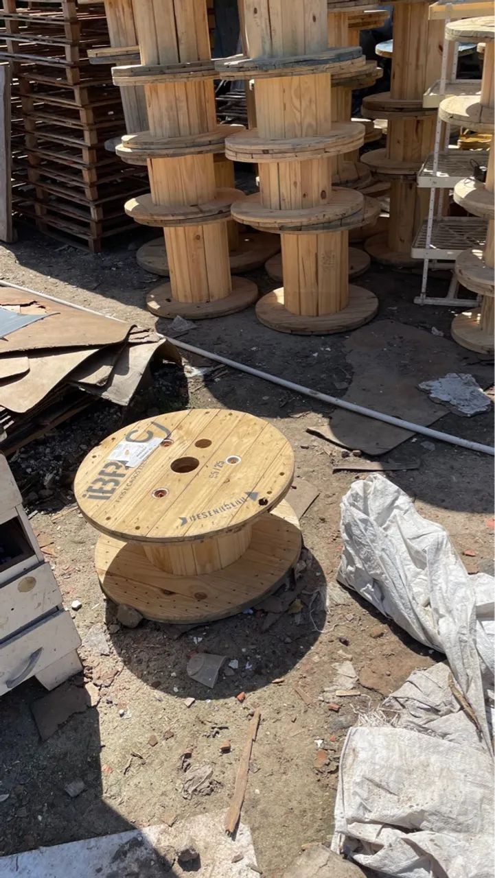Bobinas de madeira  - Foto 2