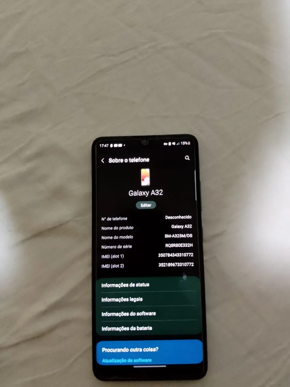 Vendo Samsung Galaxy A32