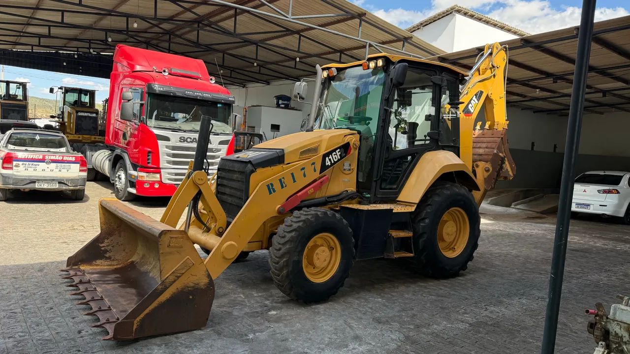 RETROESCAVADEIRA CAT 416F2 - Foto 5