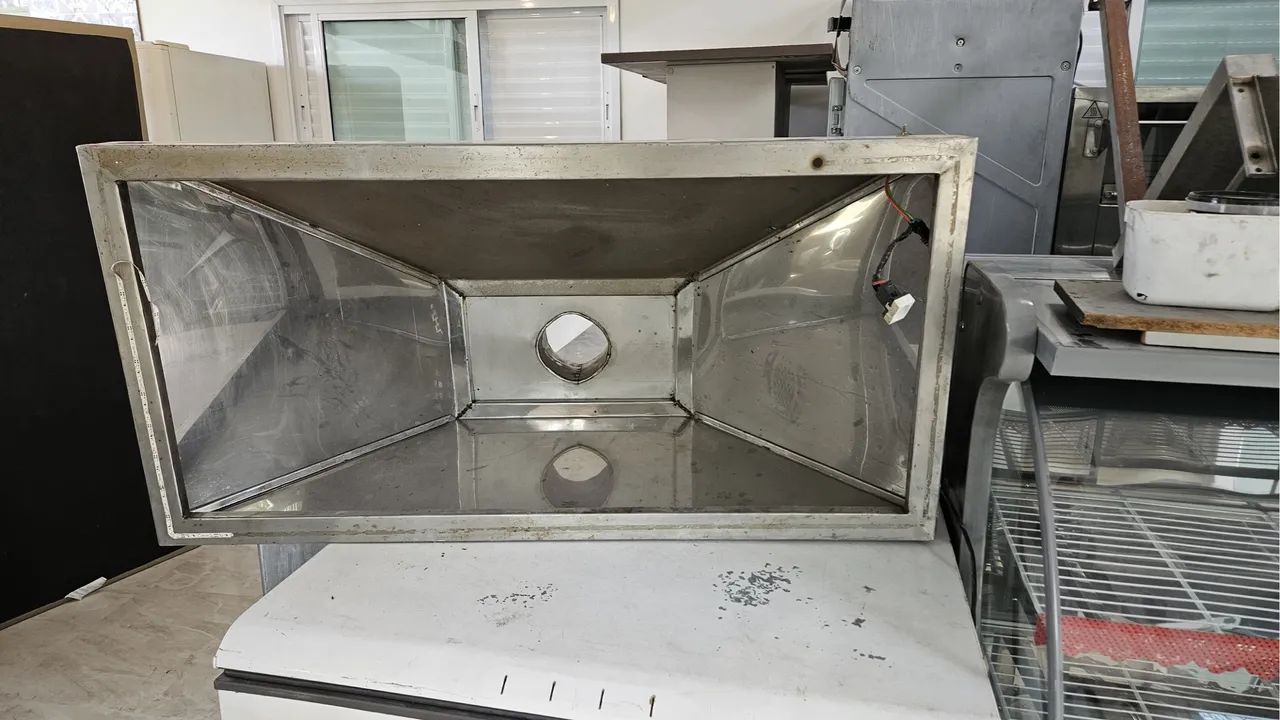 coifa aço inoxidável  