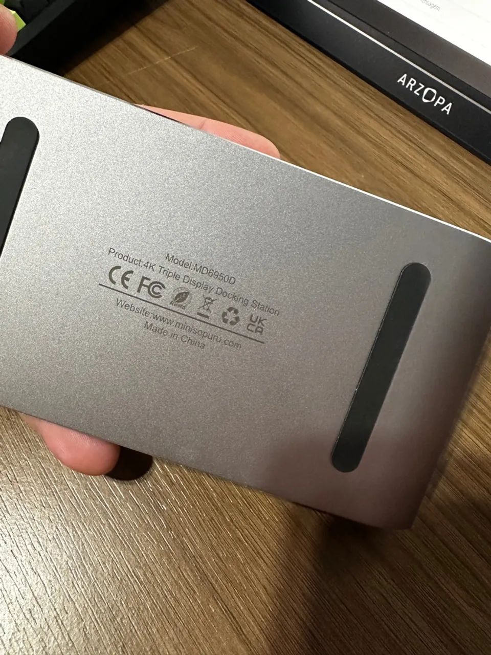 Dock station 4k 140W Minisopuru  - Foto 4