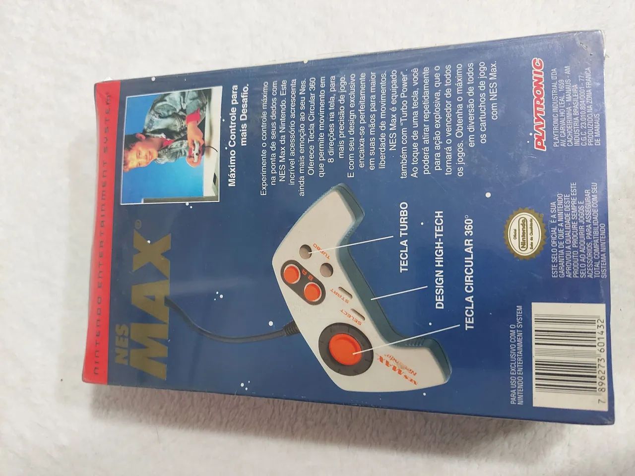 Controle NES MAX - Playtronic - Original - Foto 5