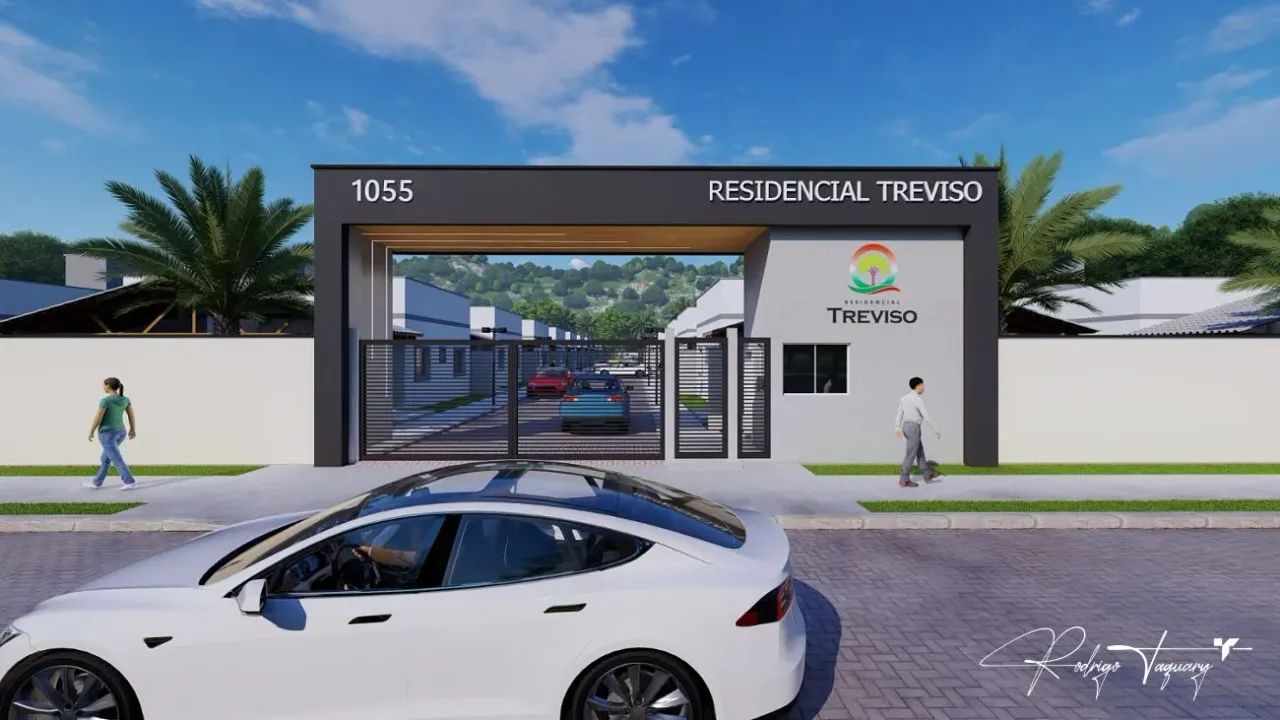 Condomínio Residencial Treviso  Casas Térreas com 3 Quartos em Condomínio Fechado - Foto 2