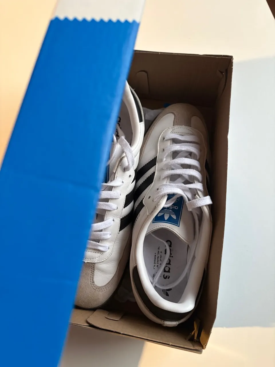 Adidas Samba - Branco e Preto