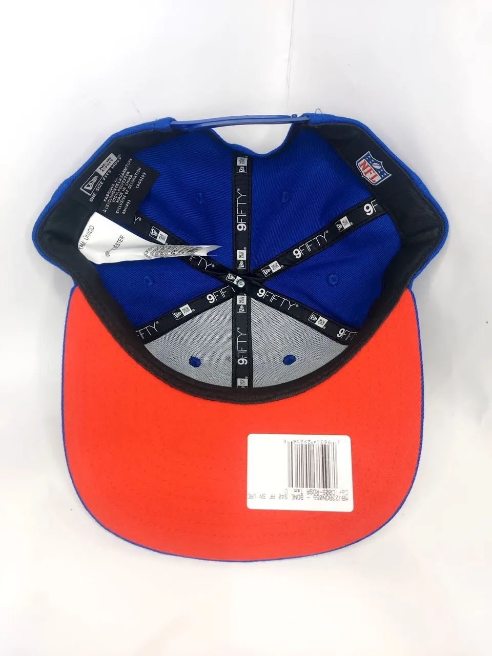 Boné Buffalo bills azul - New era - 9fifty - Snapback - Nfl - Foto 4