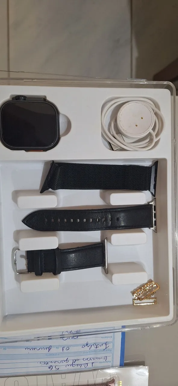 Smartwatch + Pulseiras e Carregador