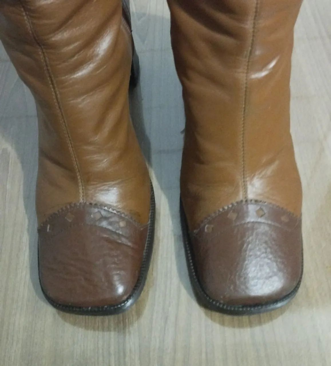 Bota Cano Longo Arezzo - Foto 3