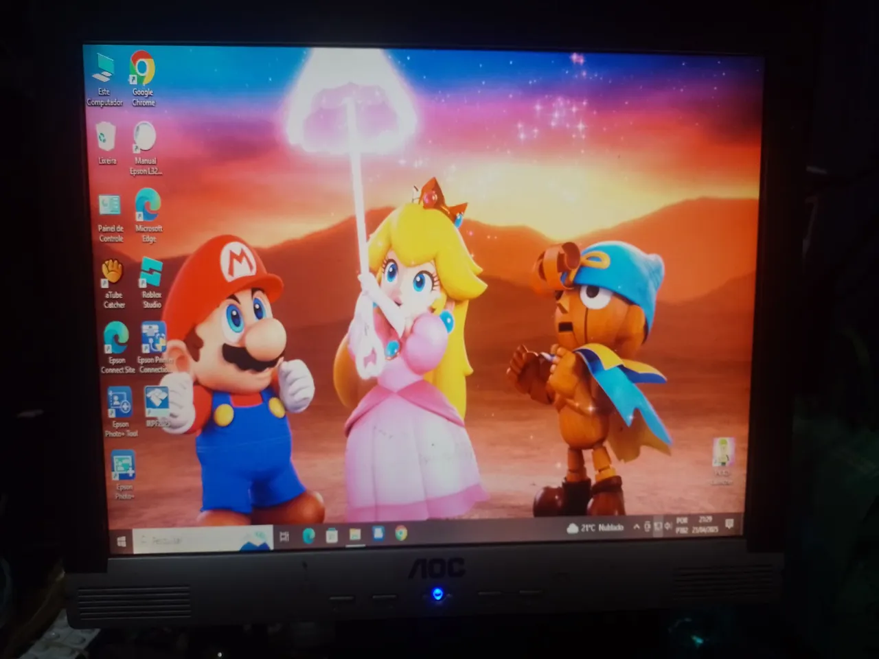 Monitor AOC 15 polegadas