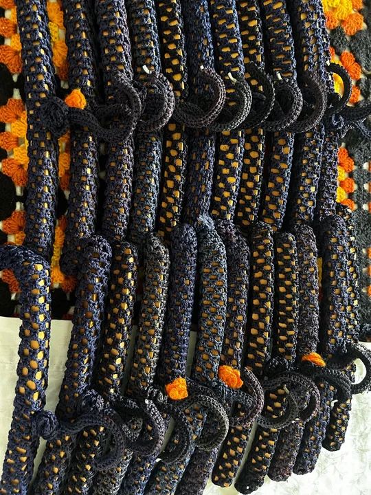 Cabides de Crochê para Bebê - Feitos à Mão