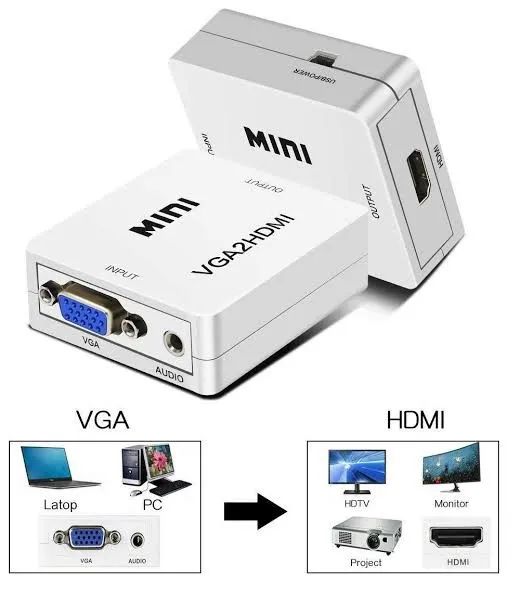 Conversor Vga para Hdmi Vga2hdmi *ENTREGA GRÁTIS* - Foto 3
