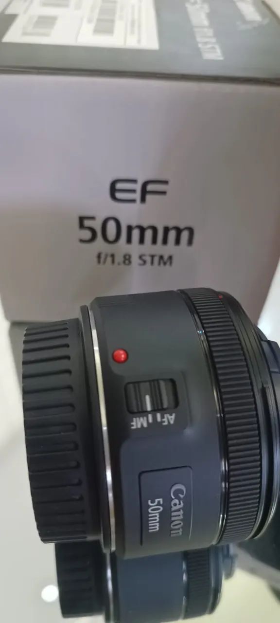 Câmera Canon nova + lentes - Foto 4