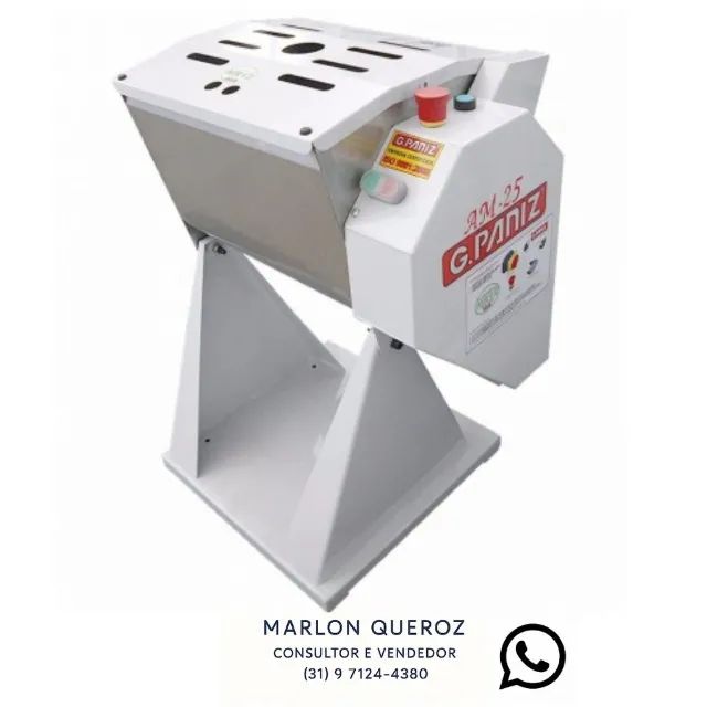 Amassadeira Semi Rápida Basculante 25 Kg G.Paniz Bivolt Nova