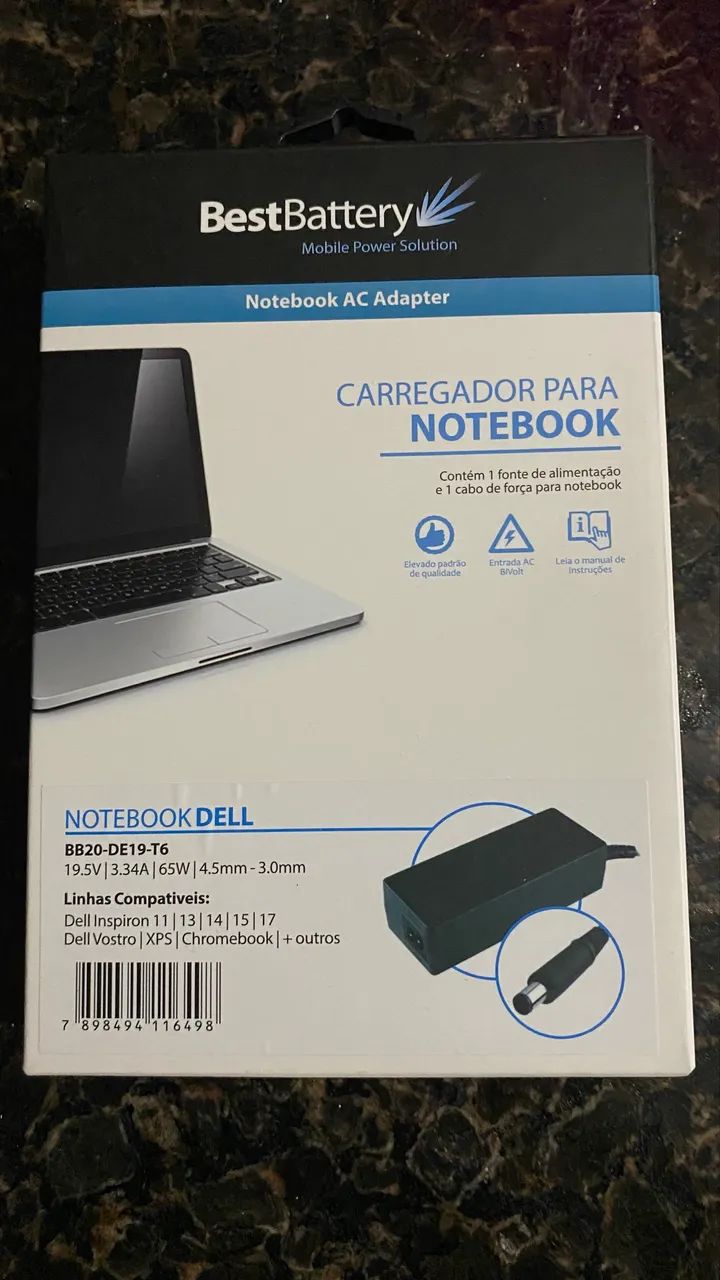 Carregador notebook 