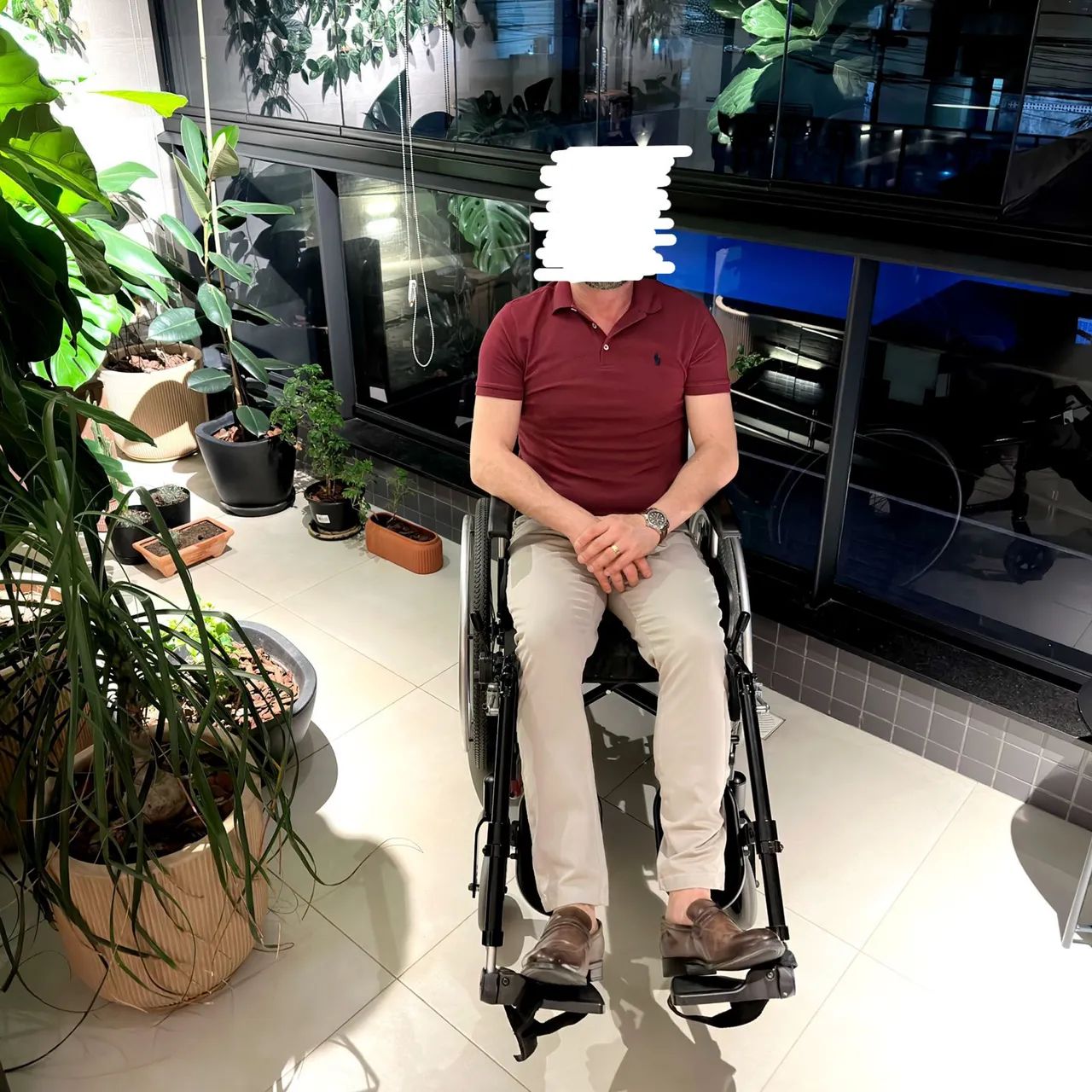 12X R$199 pela Cadeira de Rodas Ortobras  AVD - Foto 5