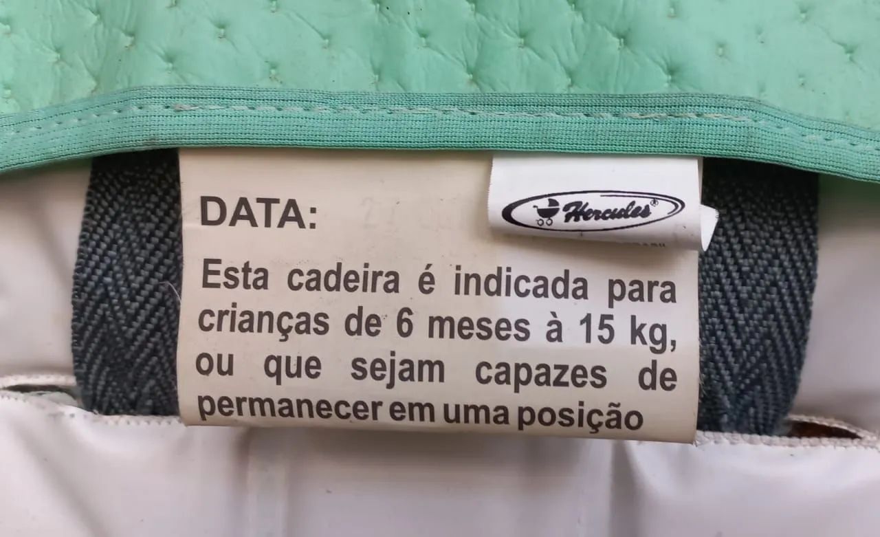 Cadeirinha de Alimentação Infantil- Hércules  - Foto 3