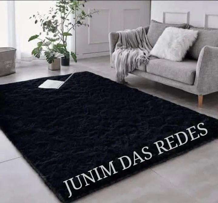 Tapete Felpudo Rosa para Sala - Conforto e Estilo - Foto 4