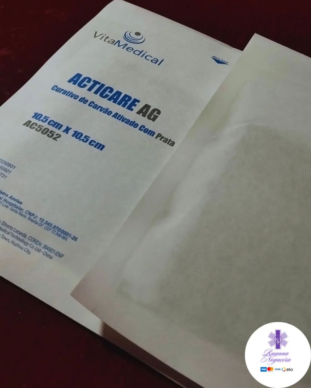 Carvão Ativado Ag Prata - Vital Medical 