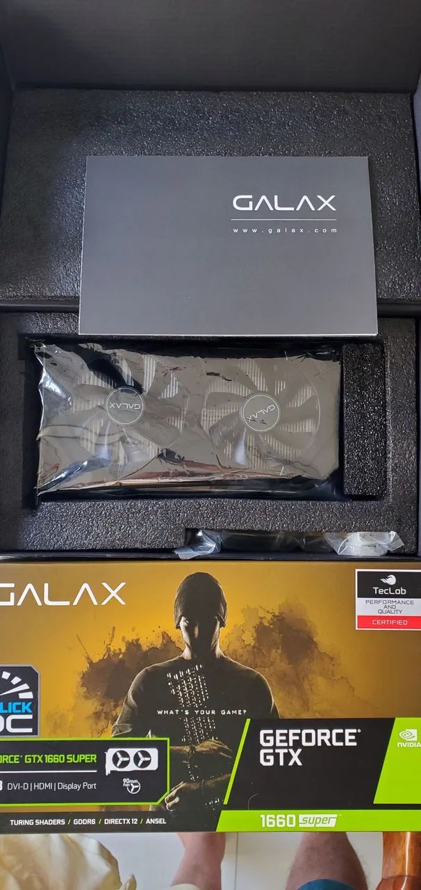 Placa de Vídeo Galax GeForce GTX 1660 Super 6GB - Foto 2