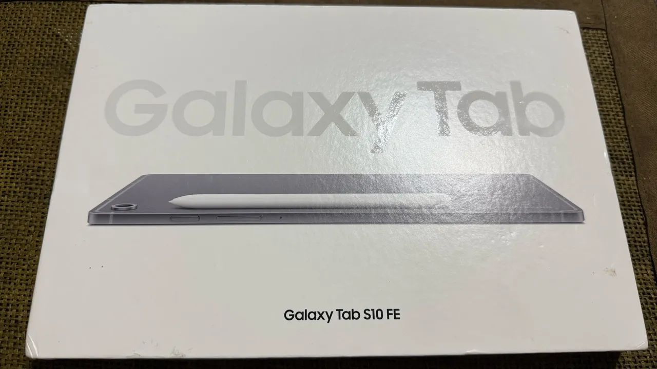 TABLET SAMSUNG TAB S10 FE - IMPECÁVEL !!! - PEÇO DE S10 LITE !!!