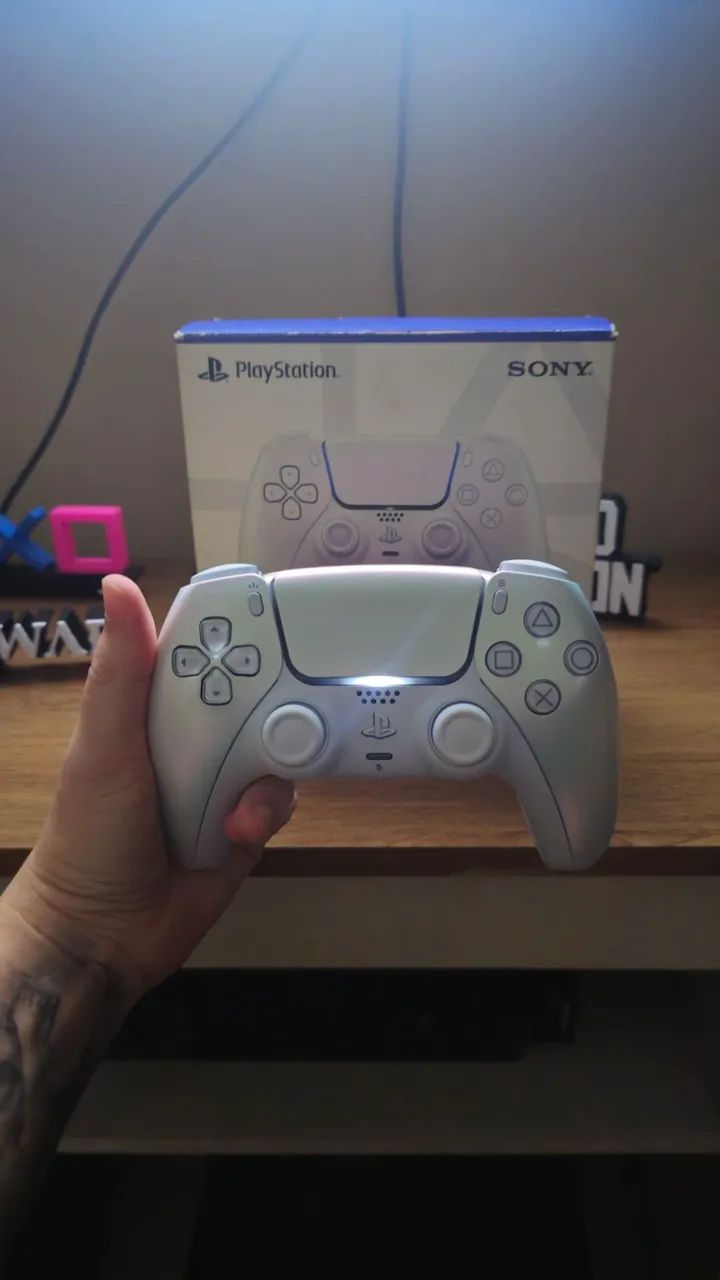 Controle PS5 - Chorma Pearl - Foto 2