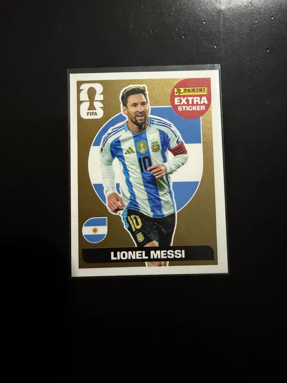 Figurinha do messi legend 2026