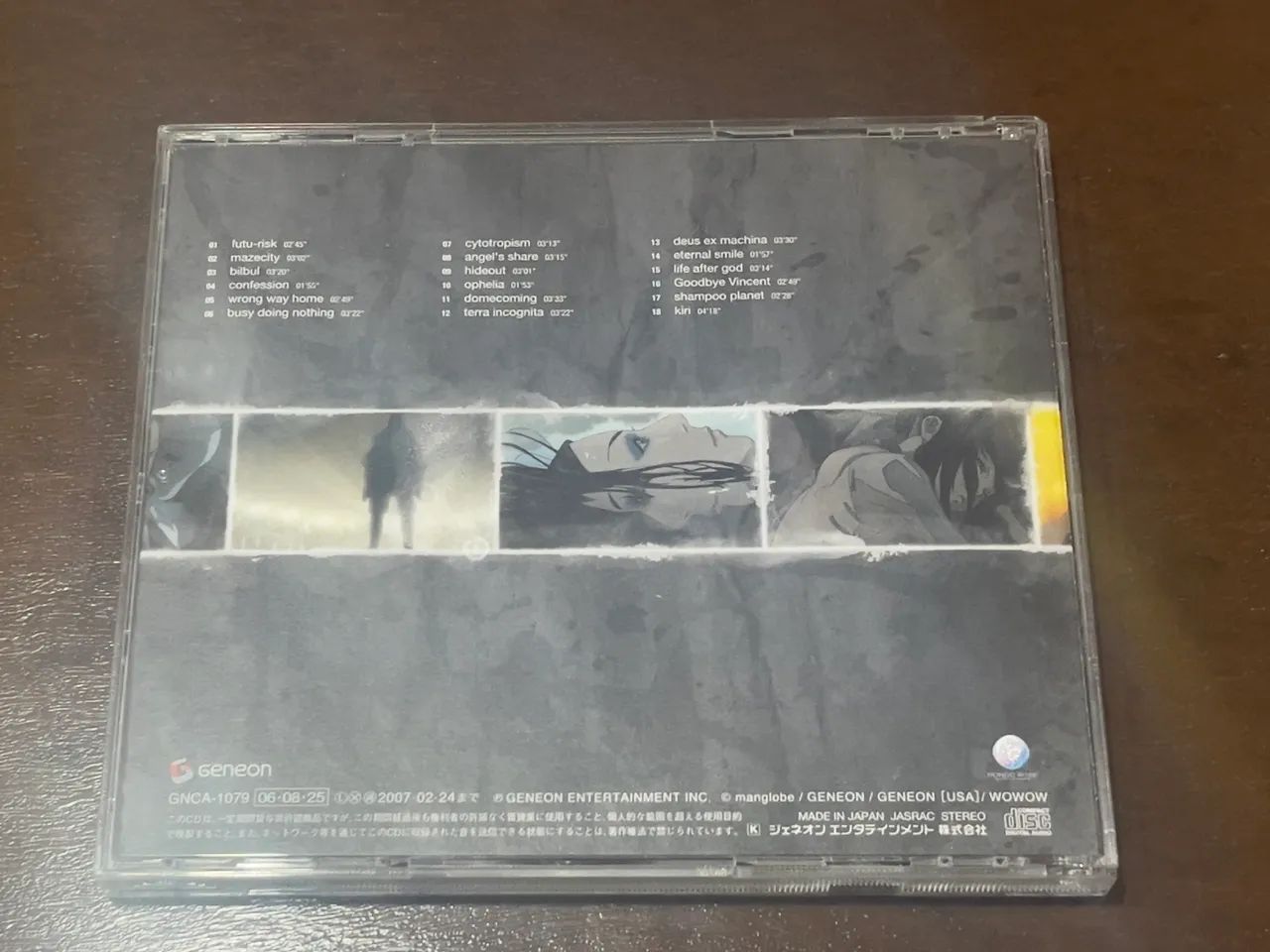 CD Ergo Proxy Original Soundtrack Opus 02 Japão 2006 Raro - Foto 3
