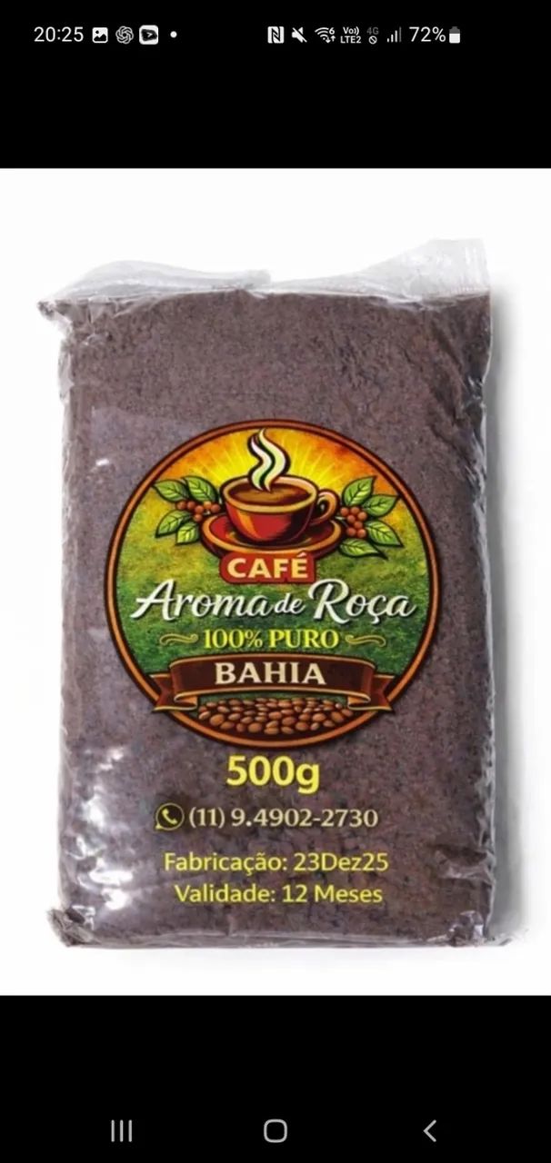 Cafe: Aroma de Roça 100% Puro Bahia - Foto 2