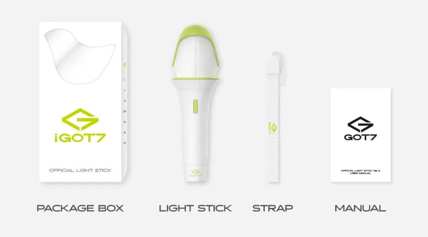 GOT7 OFFICIAL LIGHTSTICK VER. 3 - Foto 3