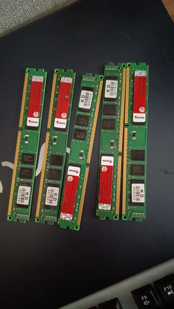 6 pentes de Memória RAM 8gb DDR3  - Foto 2