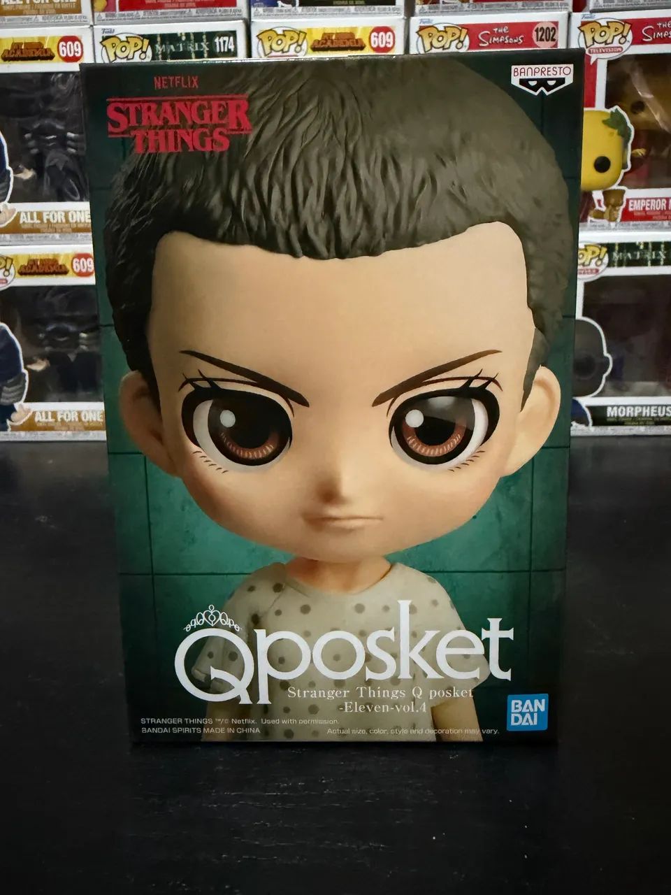 Qposket stranger things netflix 非売品 Qposket Eleven Original Lacrado Stranger Things - Hobbies e