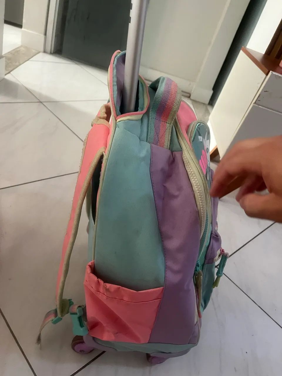 Doação de mochilas usadas