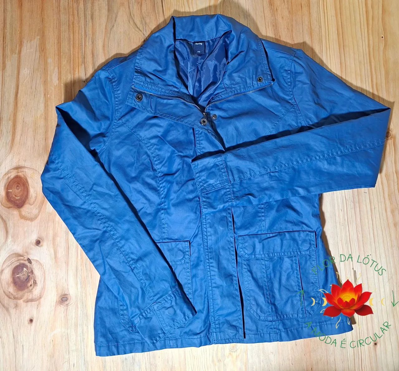 Jaqueta Azul Hering Tam.P