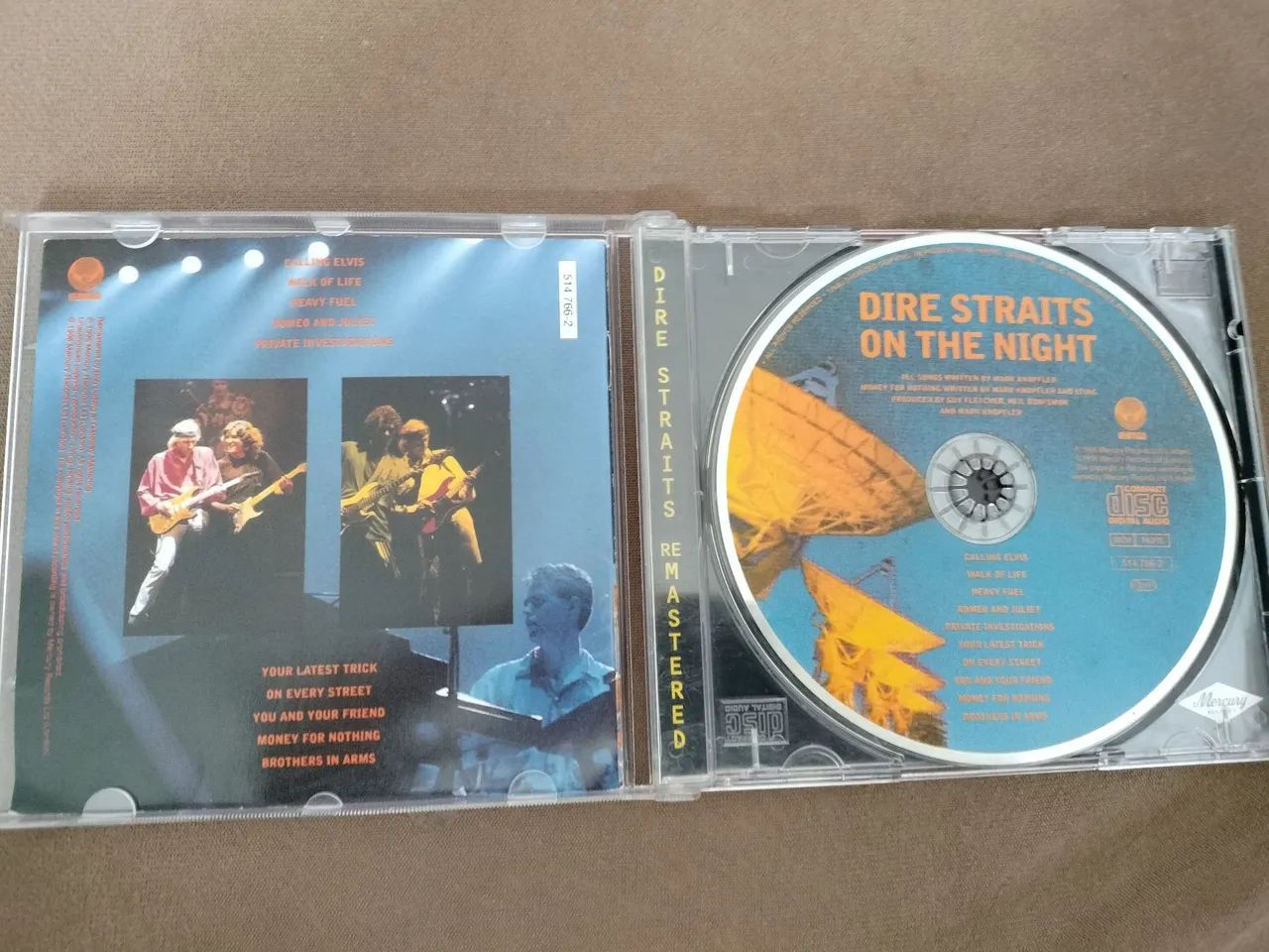 CD Dire Straits - On the Night - Importado - Foto 3