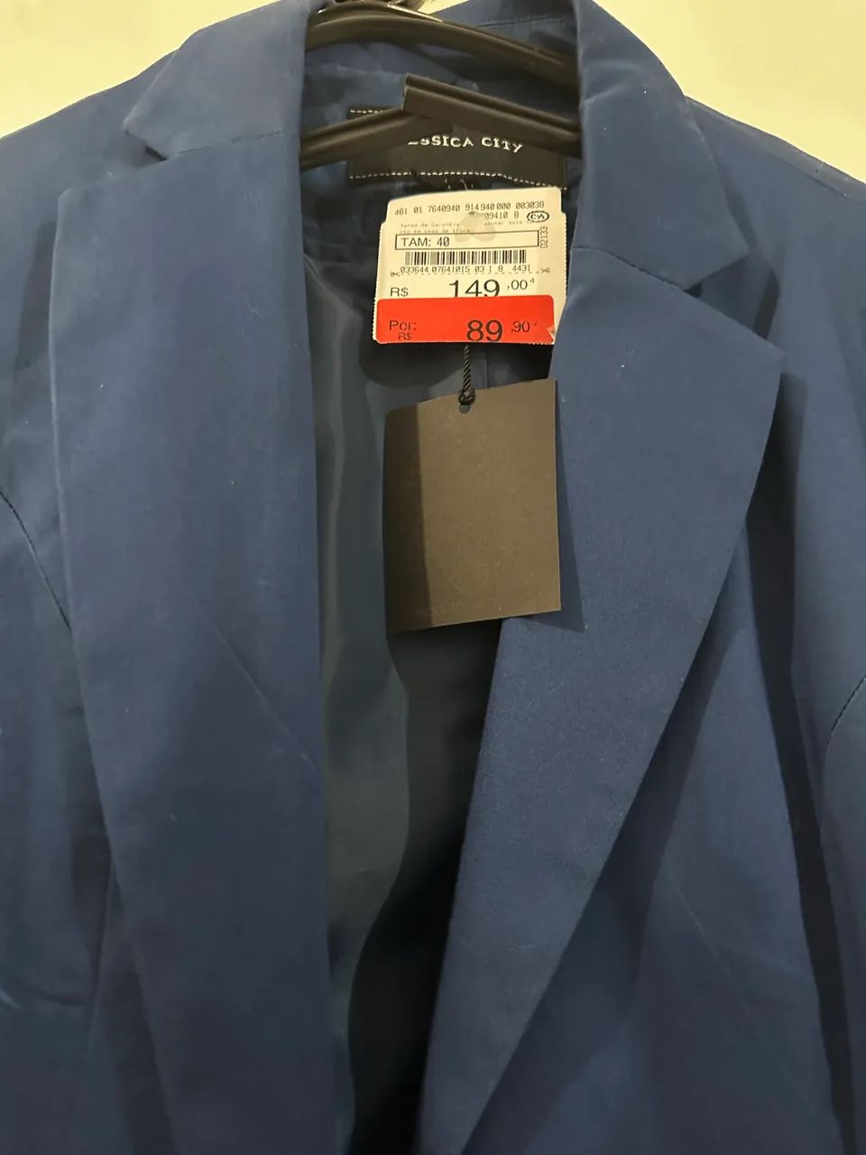 BLAZER AZUL FEMININO  - Foto 2