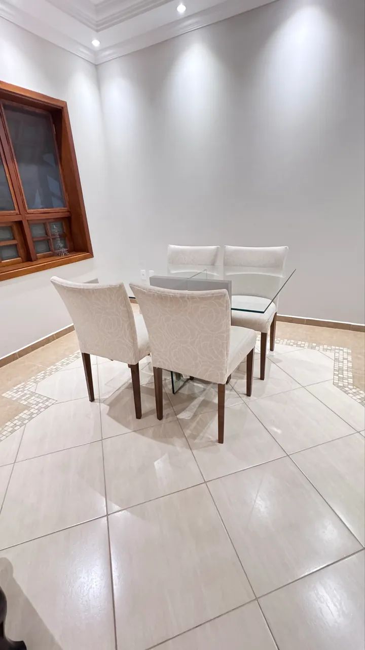 Mesa 4 lugares com cadeiras  - Foto 4