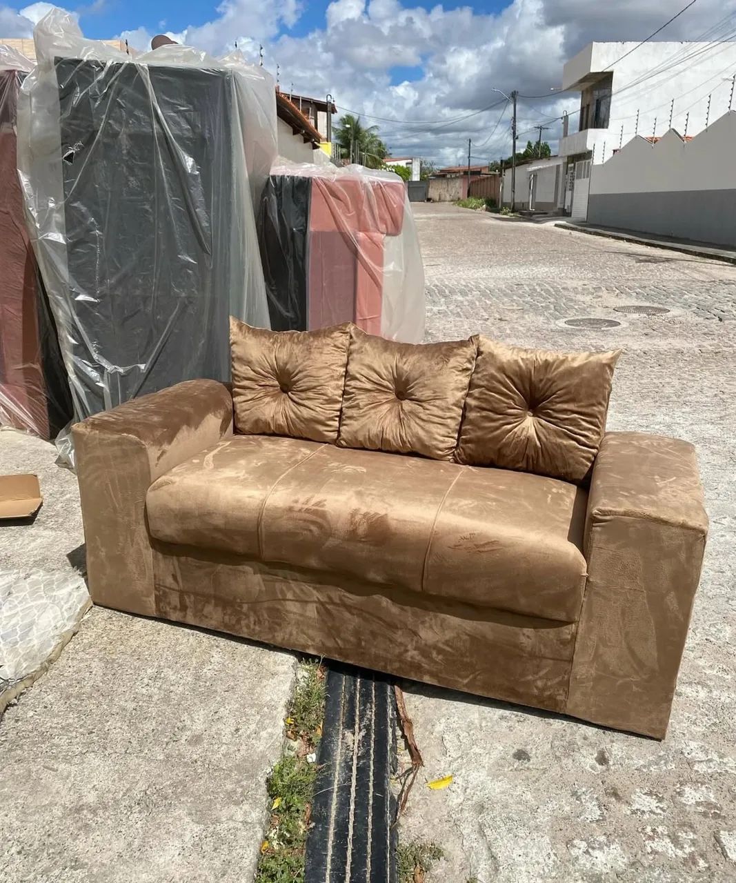 Sofá de 3 lugares 
