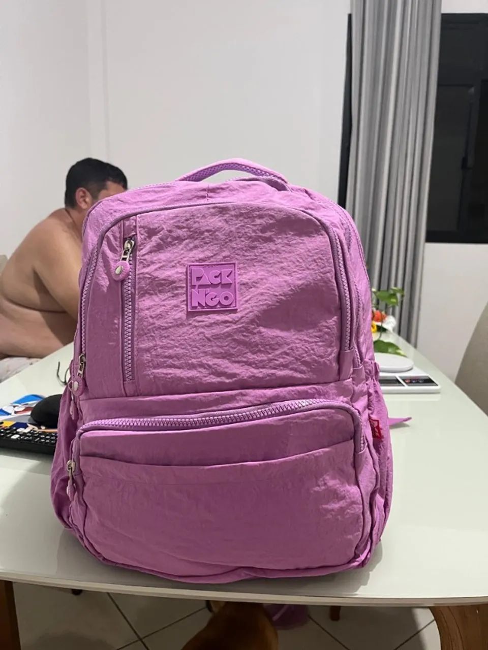 mochila pink nova
