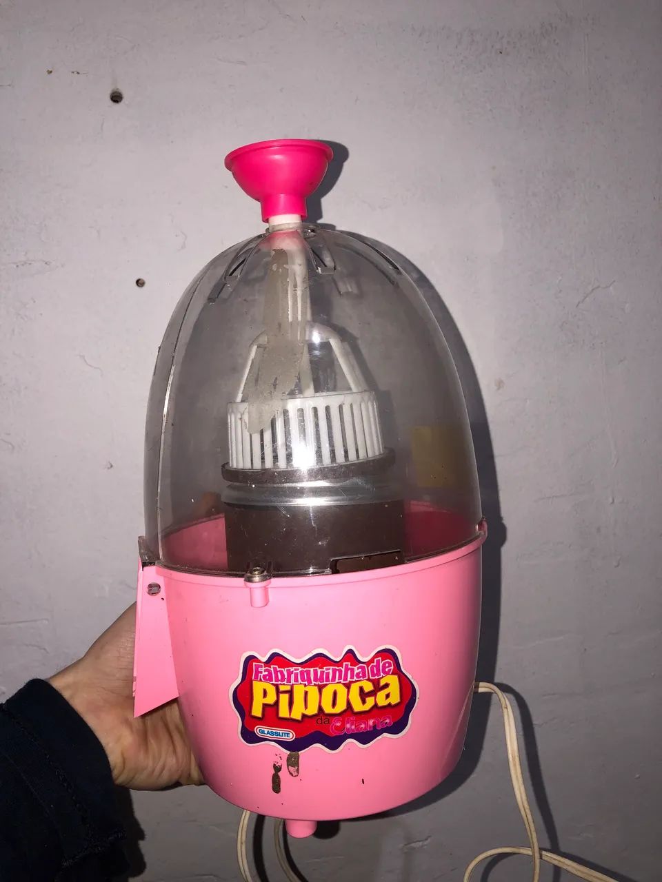 Fabriquinha de Pipoca da Eliana Glasslite Vintage - Na Caixa e Completa