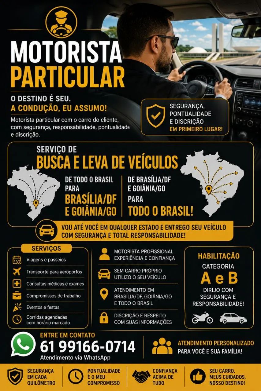 Motorista particular interestadual 