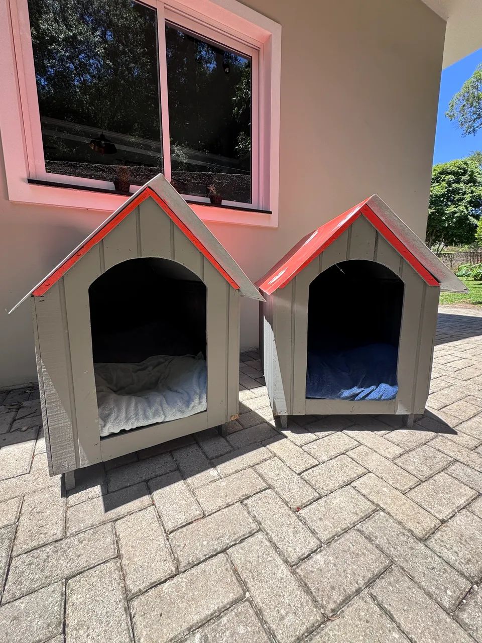 Duas casinhas de cachorro tamanho grande  - Foto 3