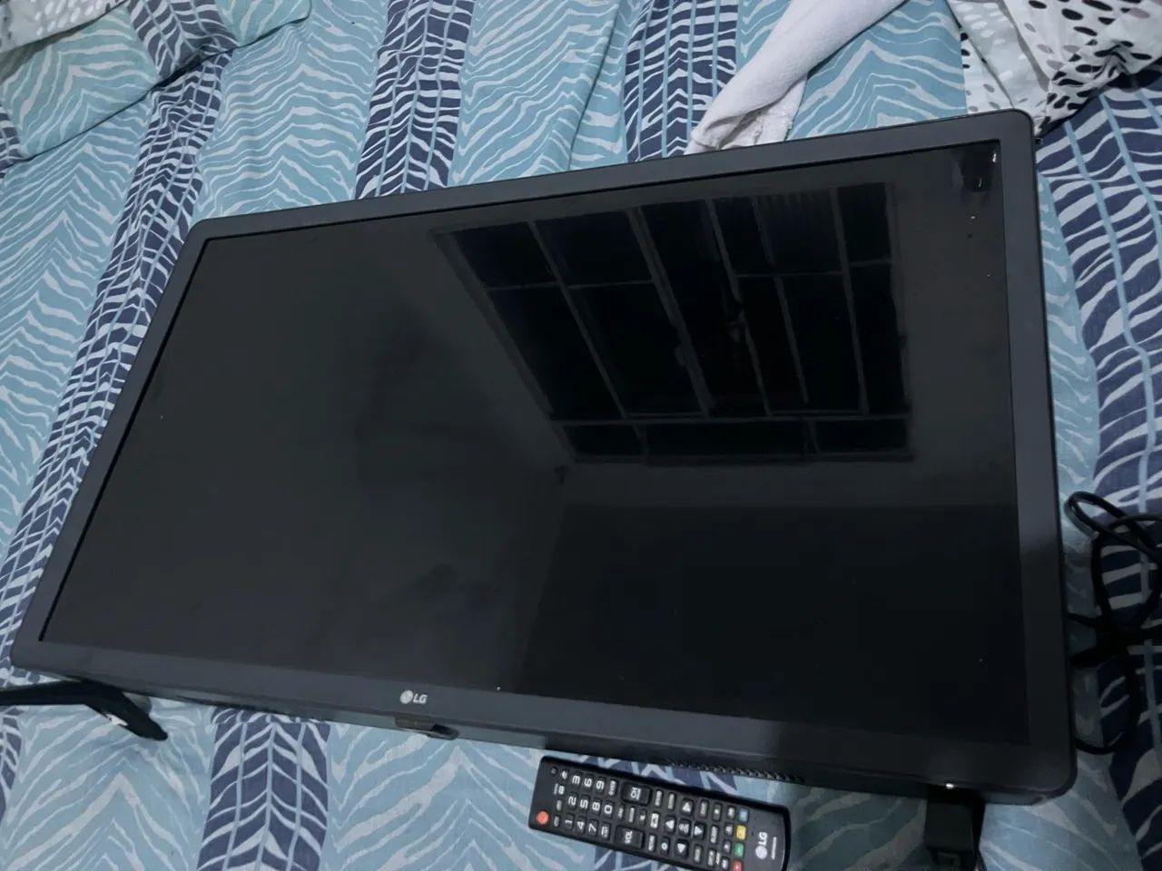 TV LG com tela queimada - som funcionando - Foto 2