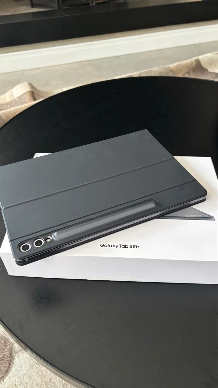 Tablet Samsung S10+ com capa/teclado - Foto 5