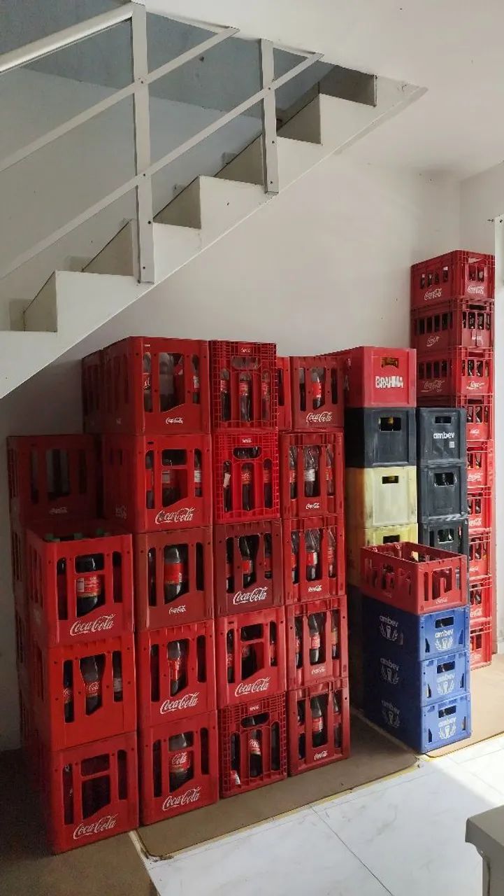 Vendo vasilhames de bebidas