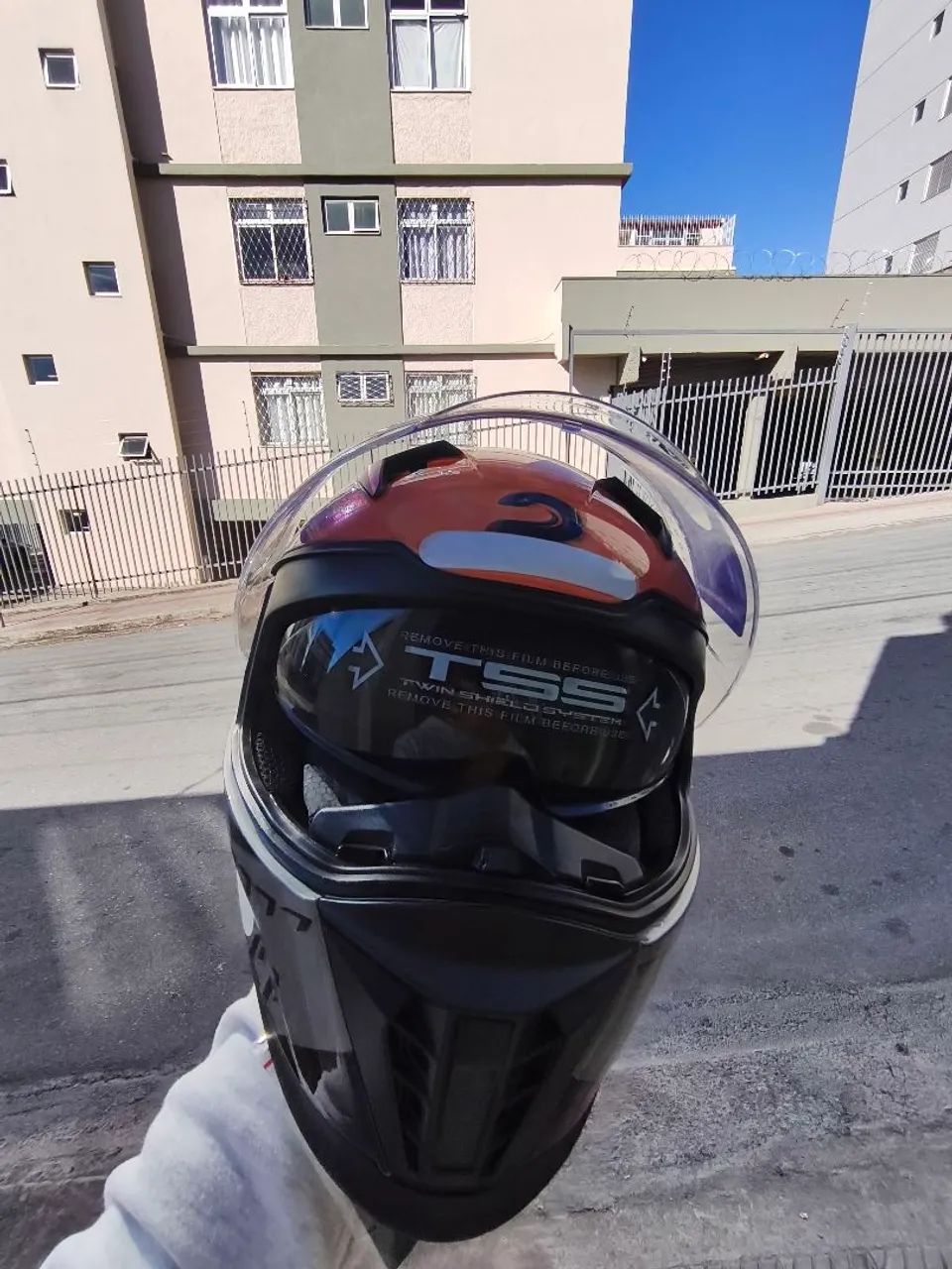 Capacete Race Tech Volt Ninja Silver  - Foto 2