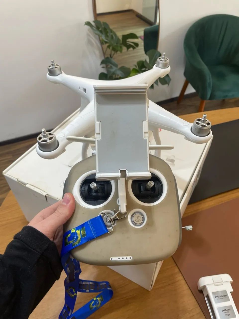 Drone DJI Phantom 3 Advanced - Completo na Caixa - Foto 2